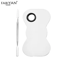 Нержавеющая сталь косметическая палитра для макияжа шпатель стержень MixingFoundation тени для век Крем лак для ногтей гель набор инструментов