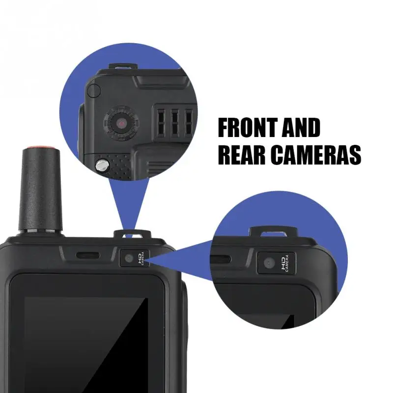 7 S + 4G POC Walkie Talkie 6.0 Handphone Intercom Hanset Radio Portabel Ponsel Pintar Telepon First Polisi walkie Talkie