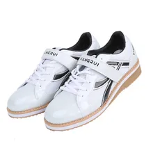 Профессиональная Обувь для тяжелой атлетики; спортивные кожаные кроссовки для тяжелой атлетики; нескользящие ботинки для тяжелой атлетики; A9060