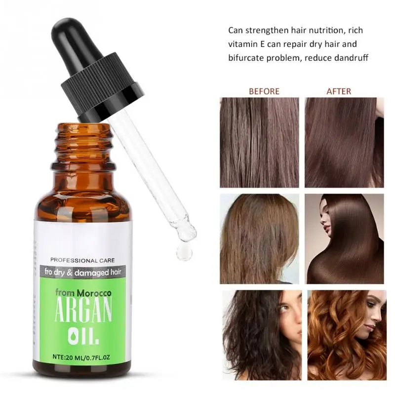 20 Ml Profesional Rambut Keriting Perawatan Minyak Pelembab Perbaikan Minyak Styling Aksesoris Aliexpress