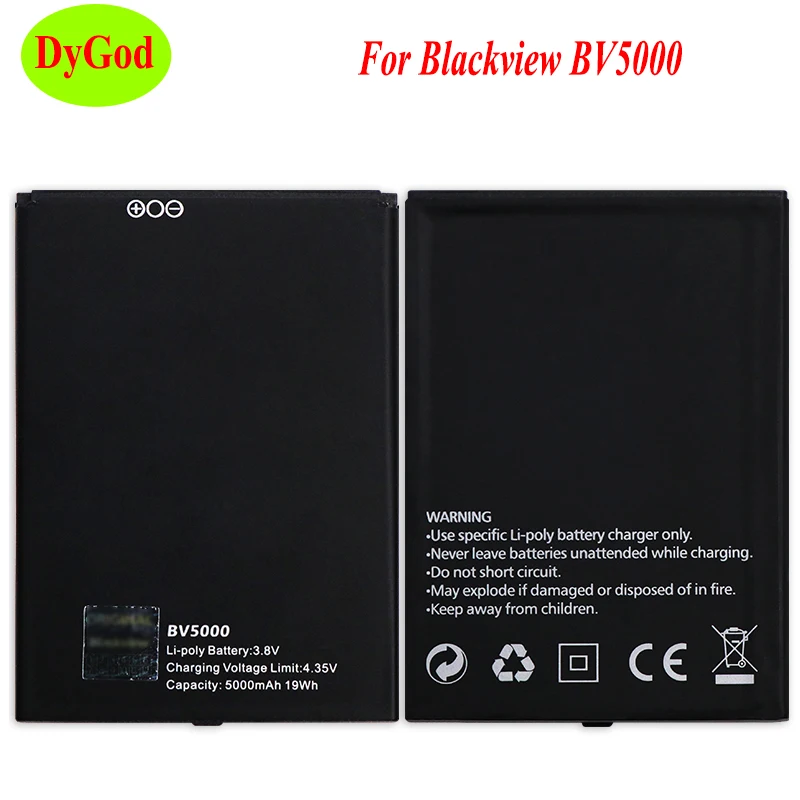

For Blackview BV5000 Battery 5000mAh Batterie Bateria Accumulator AKKU