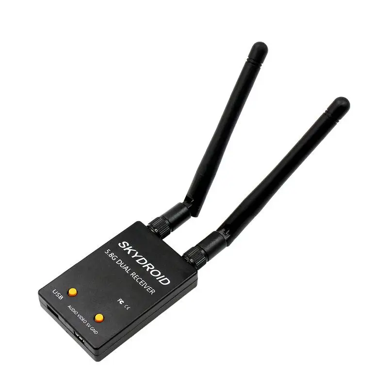 RCtown SKYDROID UVC двойной антенный приемник управления OTG 5,8G 150CH полный канальный FPV приемник W/аудио для Android смартфонов