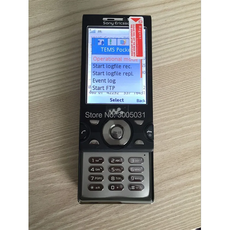 W995 tems pocket7.3.3 телефон + Поддержка Wcdma & gsm тестирование Бесплатная доставка dhl и