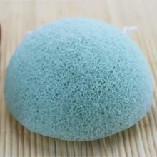 Моющая щетка натуральный активный завод konjac Очищающая очищающая для лица хлопающая Аморфофаллус konjac влажная губка 200 шт