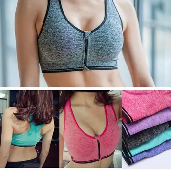 

Women's X-back Full Support Bounce Control Plus Size Underwire Sports Yoga Bra