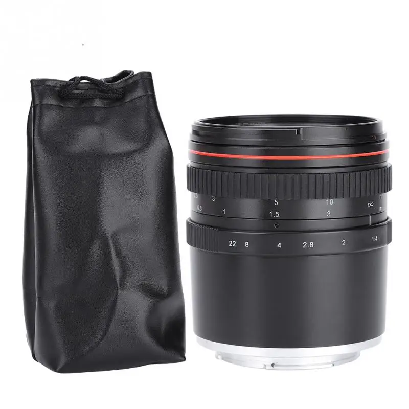 Ручная линза Foucs F1.4 с большой диафрагмой 50 мм для Sony E беззеркальное крепление