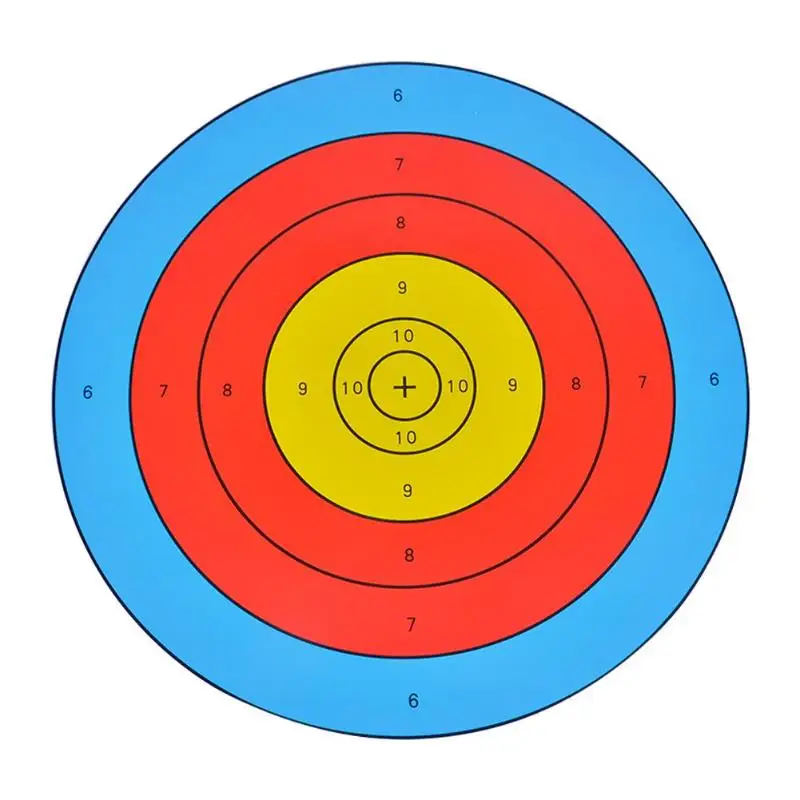 

10pcs Archery Target Paper 400x400mm Equipment Darts Target Training Paper