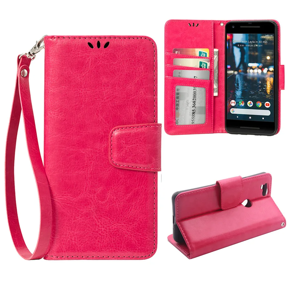 Wallet Luxury Leather Filp For WIKO Robby2 Sunny2 plus Plain Color with strap | Мобильные телефоны и аксессуары