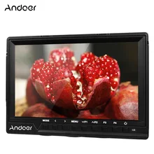 Andoer 7 ''на-камера видеокамера монитор для Canon Nikon sony Full HD 1200x1920 ips полевой монитор с зонтиком HDMI вход