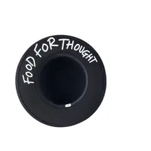 Женские фетровые шляпы, повседневные, готические,, дешевые, винтажные, шерстяные, плоские, унисекс, с буквенным принтом, корейский стиль, женские модные шляпы