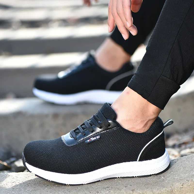 Safety Shoes Men Boots Breathable Labor Protection Shoes Male Anti smash Anti puncture Work footwear Steel Head Protective Big Safety Shoes Men Boots Breathable Labor Protection Shoes Male Anti smash Anti puncture Work footwear Steel Head Protective Big