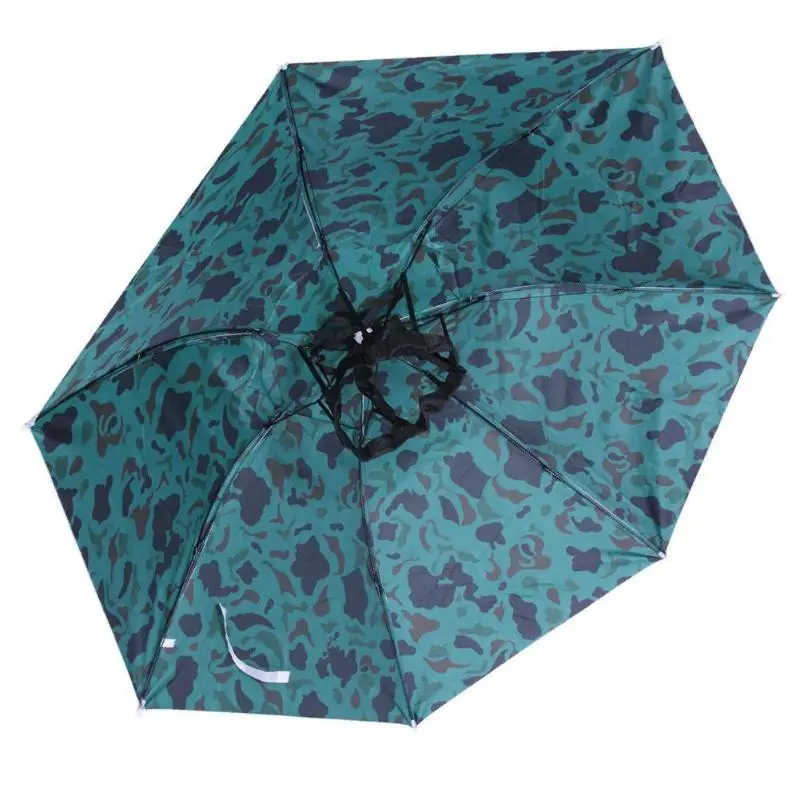 Складной головной убор зонтик шляпа от дождя Рыболовная Шапка головной убор зонтик для рыбалки Пешие прогулки пляжная кепка головные уборы уличное снаряжение