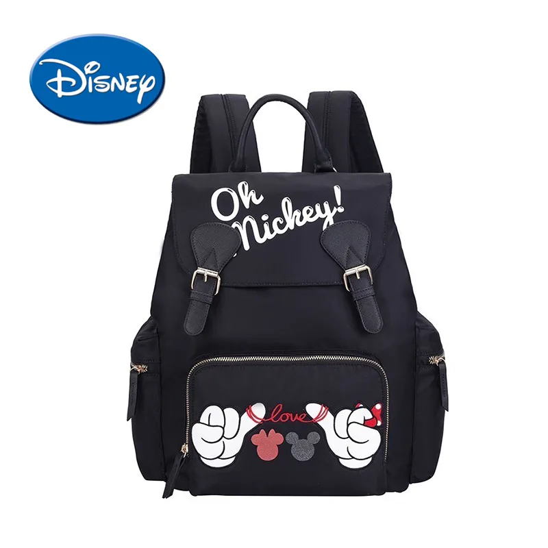 

Disney Mickey Minnie Water-proof Large Capacity Diaper Bag Convenient Mommy Backpack Mickey Waterproof Maternity Bag