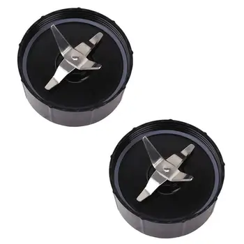 

Pack of 2, Cross Blade Replacement Part Compatible With Original Magic 250 W Blender Food Processor, Juicer and Mixer (Model M