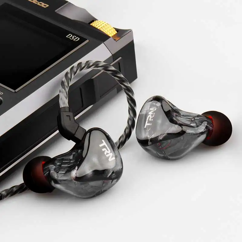 

TRN X6 6BA Earphone 6 Balanced Armature Driver Unit HIFI Ergonomics Design Earbud Headset With Microphone 2 Pin Detachable Cable