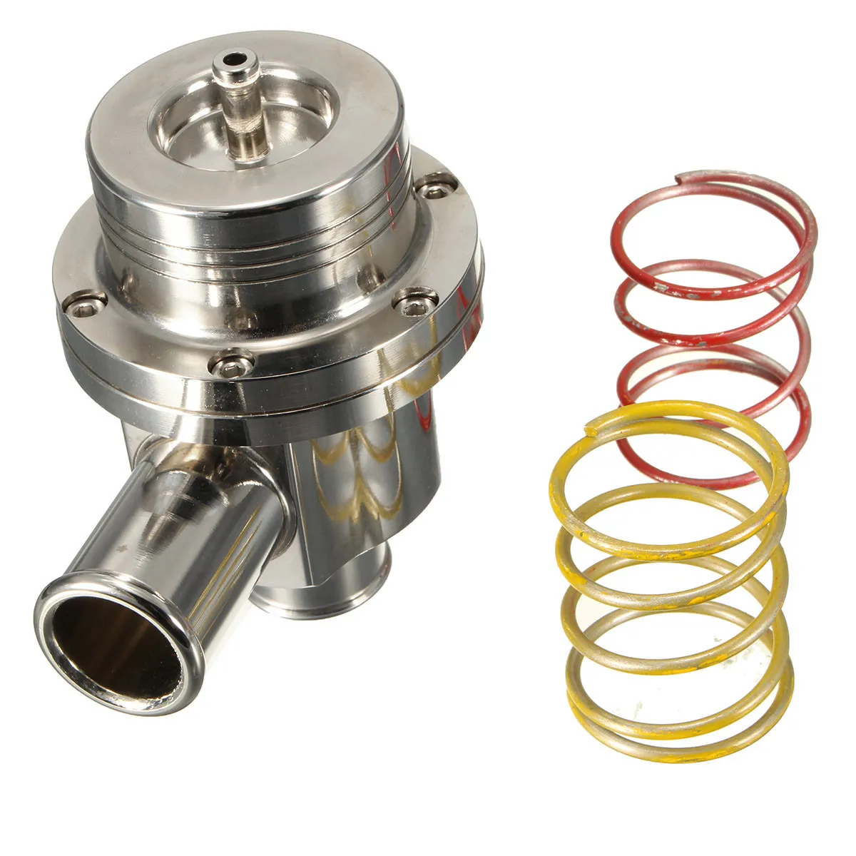 25MM UNIVERSAL TURBO DIVERTER RECIRCULATING DUMP BLOW OFF VALVE Chrome