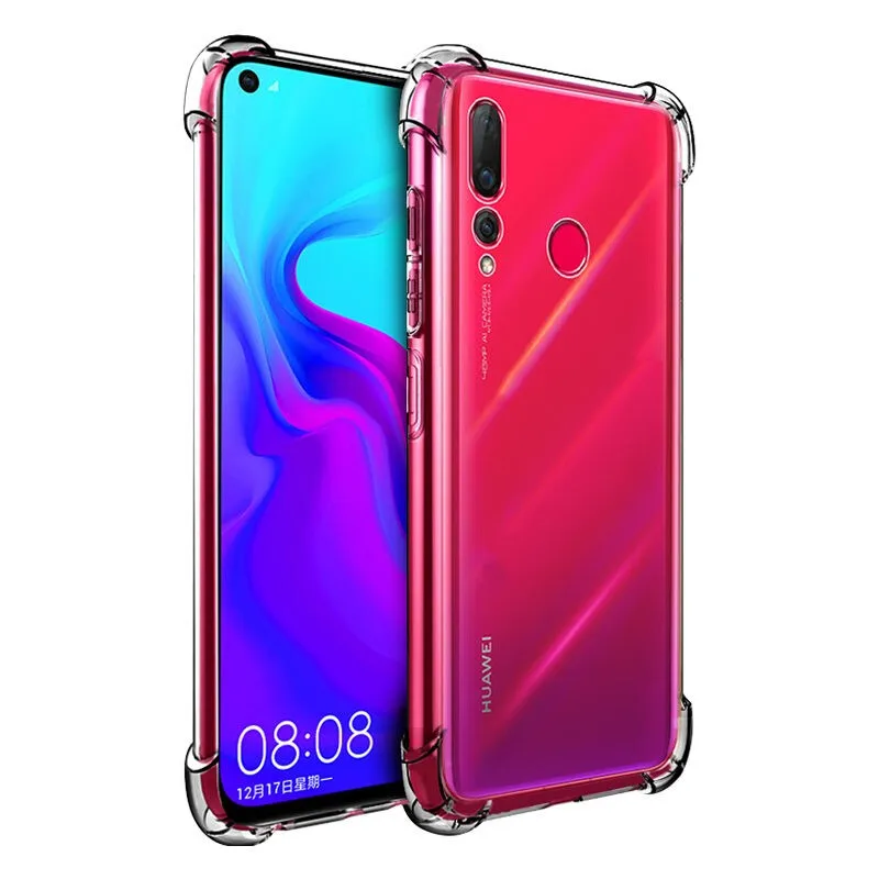 Shockproof Clear Soft Silicon TPU Case For Huawei P20 P30 Pro Lite P10 P8 2017 Nova 3 4 4E 3i Mate 20 Honor8C 8X 8A 7A |