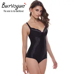 Burvogue Body Shaper Для женщин пояс утягивающий нижнее белье для похудения комбинезоны бесшовные формирователь, утягивающий живот Push Up