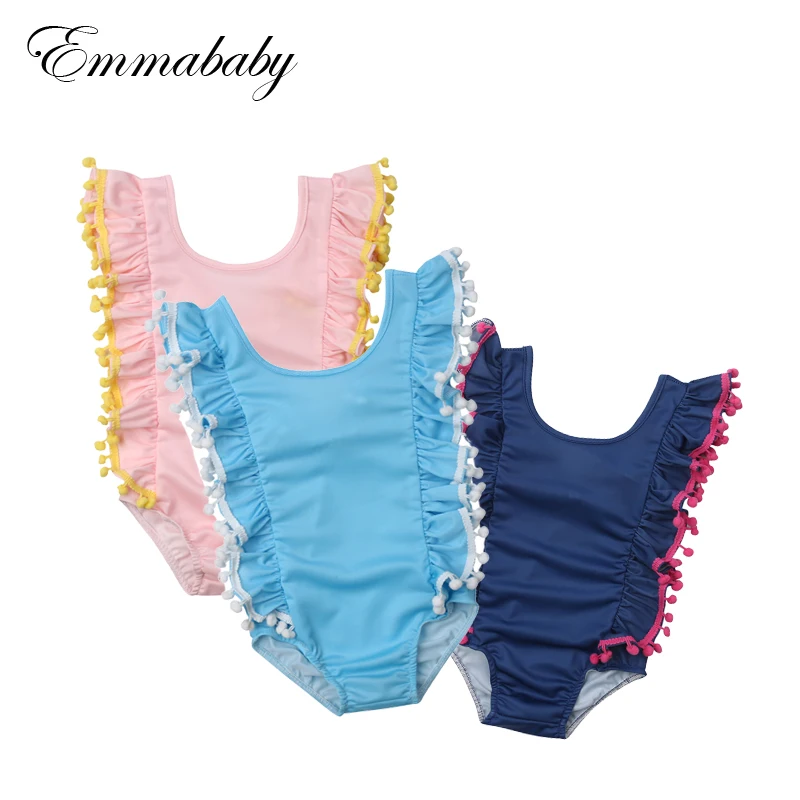 Emmababy детский купальник для плавания спортивного плавания хорошее качество Beach боди Купальники для девочек От 1 до 6 лет