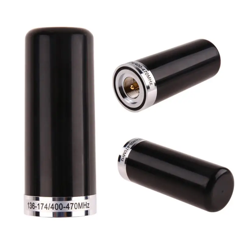 Короткая Двухдиапазонная UHF/VHF антенна HH N2RS PL 259 для автомобильного мобильного