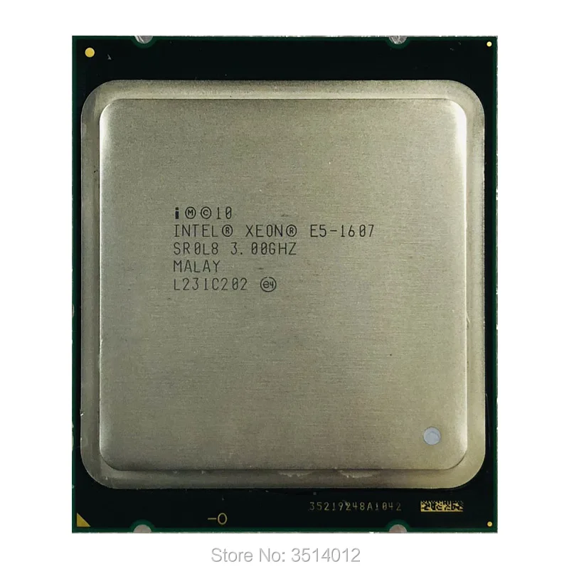 Intel Xeon E5-1607 E5 1607 3,0 ГГц четырехъядерный процессор 10M 130W LGA 2011