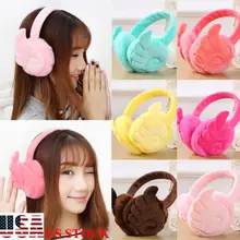 Ушные муфты зимние ушные грелки флисовые наушники в форме женские за головным ободком