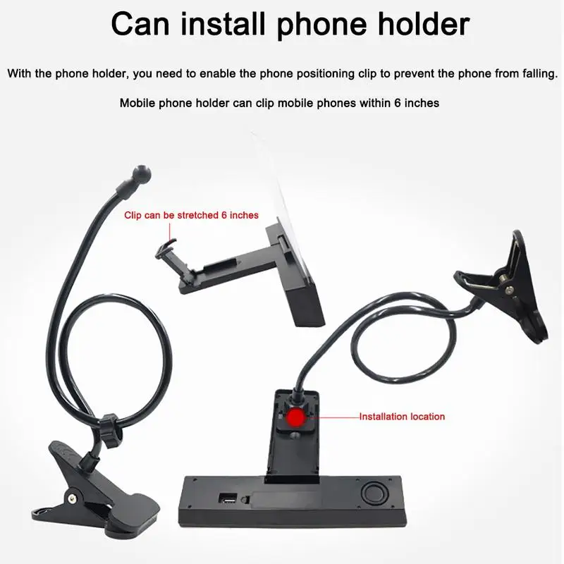 

3D HD Mobile Phone Screen Enlarge Magnifier Movies Amplifier with Practical Phone Bracket Stand with Bluetooth Speaker