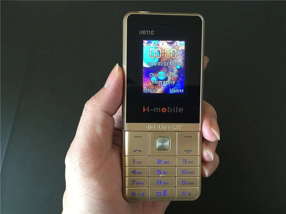 2019 Акция H mobile IT6110 мобильный телефон с двумя симкартами основная большая