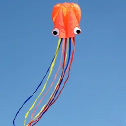 4M Octopus Kite Long Soft Kite with Handle Line Outdoor Sports Beach Kites Toys for Children Kids 4M Octopus Kite Long Soft Kite with Handle Line Outdoor Sports Beach Kites Toys for Children Kids