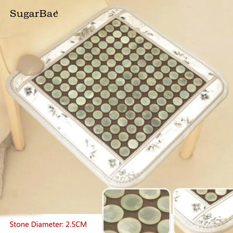 Massager Korea Health Jade Mattress Electric Seat Tourmaline Chair