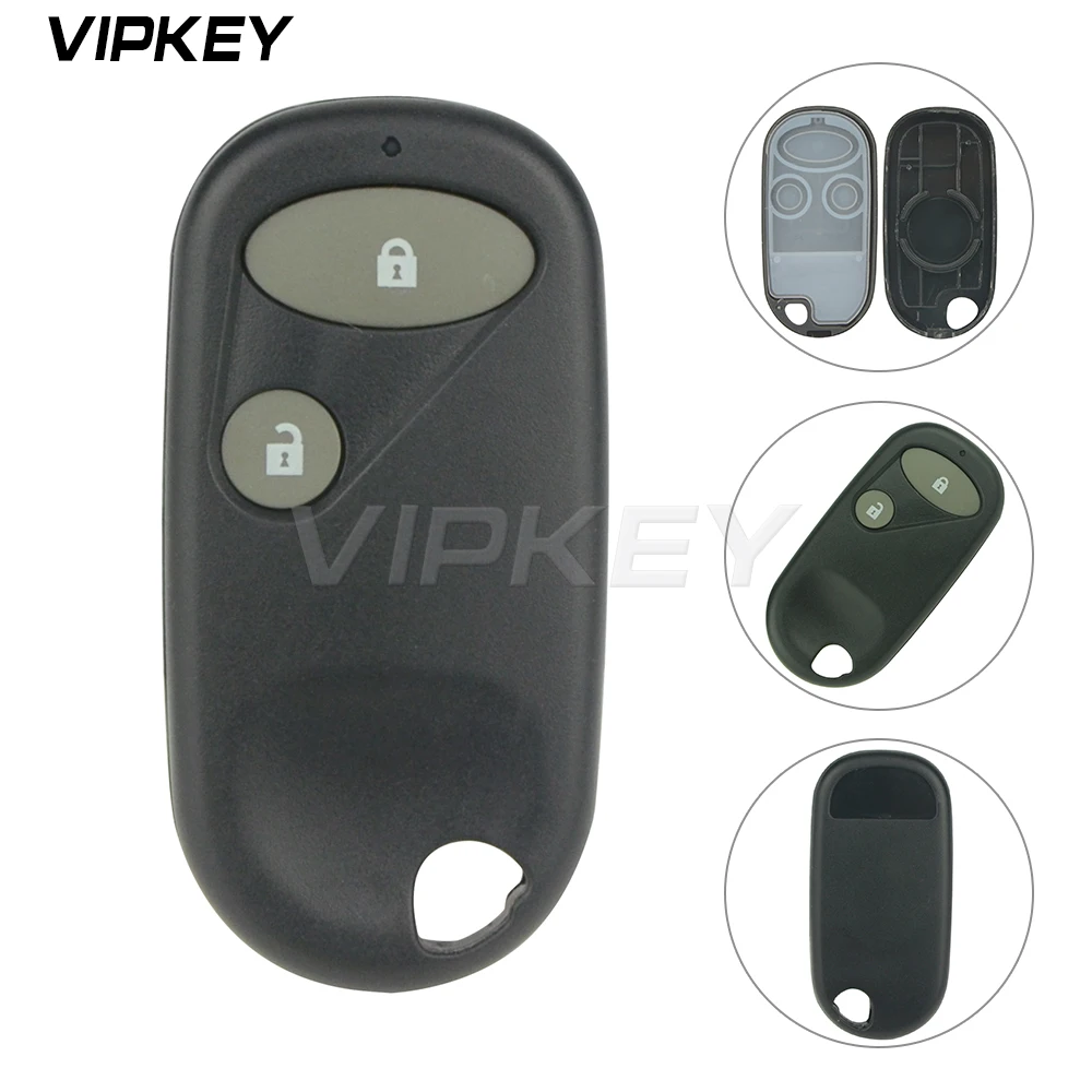 

Remotekey replacement remote key fob shell case 2 button for Honda Civic CR-V Element Insight 2001 2002 2003 2004 2005