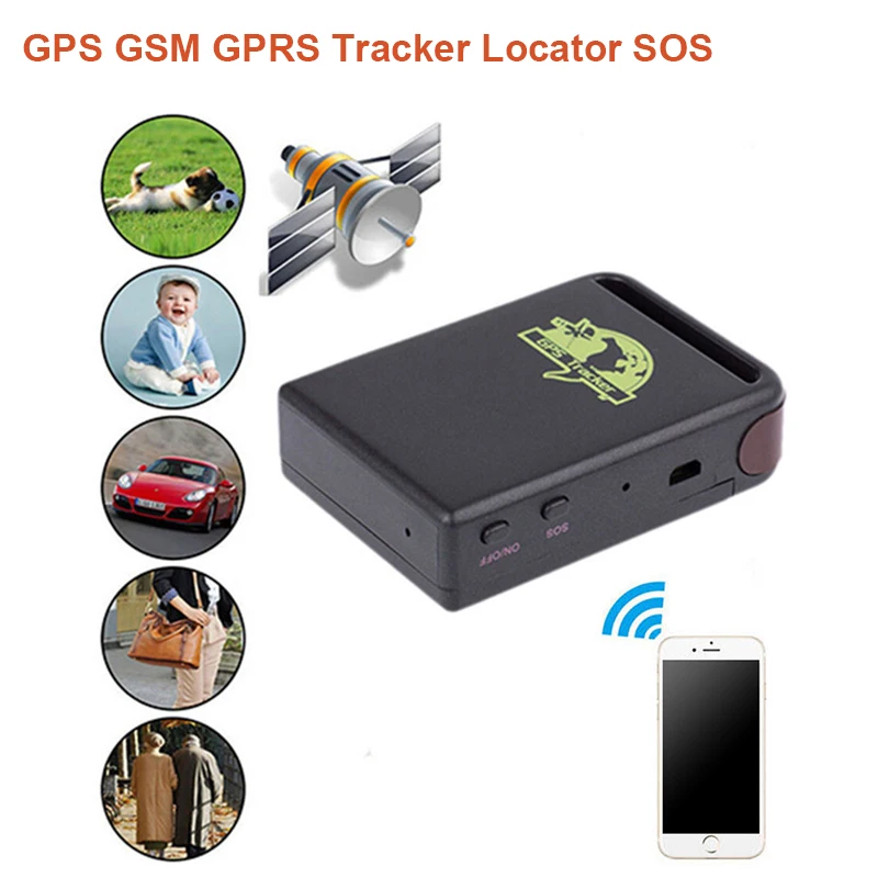 

Mini Vehicle GSM GPRS GPS Tracking Car Tracker Locator for Outdoor Staff Kids Pets Protect SOS Over-Speed Alarm support TF Card
