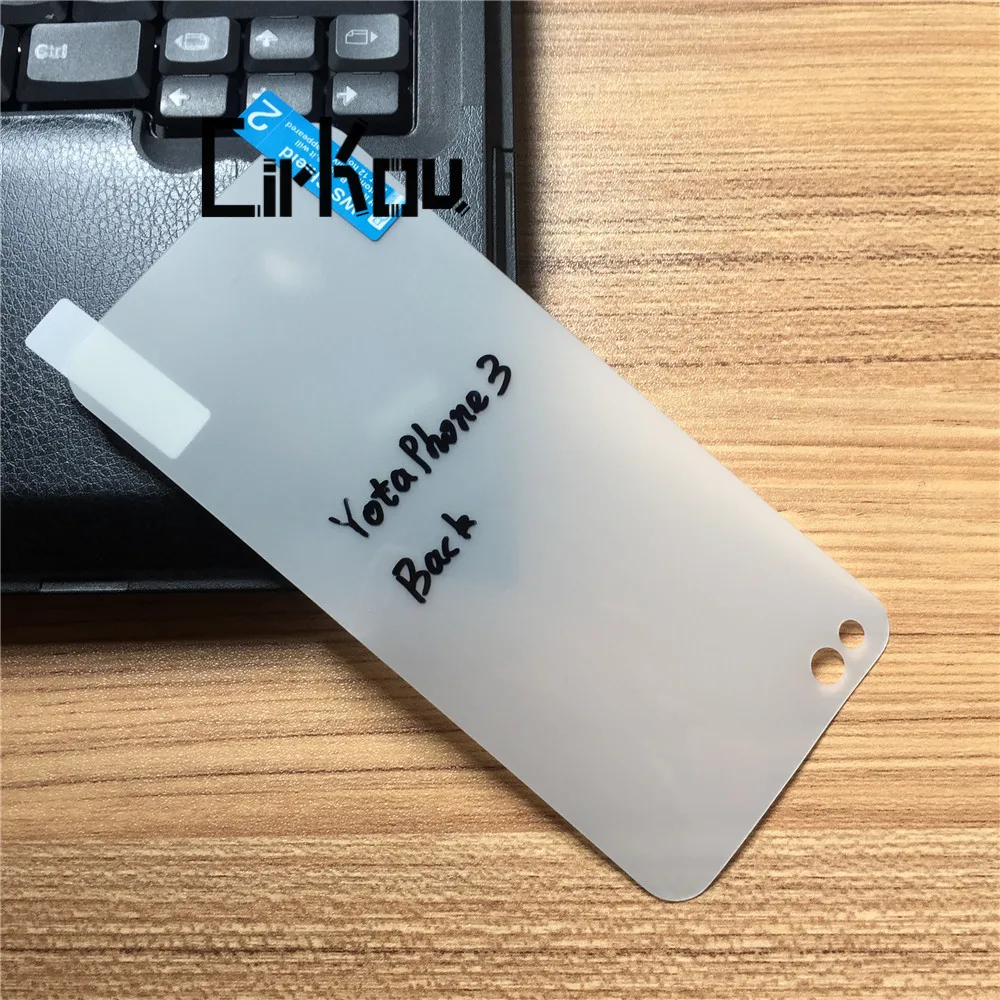 

Full Cover 0.18mm Soft Original PBA Anti-Shock Hydrogel Hydrated Back Protector Rear Film For Yota YotaPhone 3