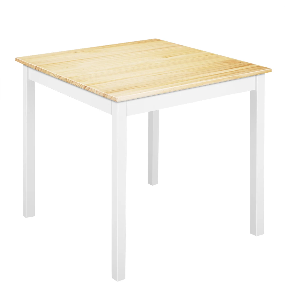 Panana المطبخ طاولة طعام و مجموعة من 2 الكراسي الصلبة الصنوبر الخشب الأطفال الأكل الغذاء حامل/لعب الاطفال لعبة قصيرة الجدول طقم كراسي