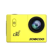 SOOCOO на C30 4 K спортивные Камера 1080 P/60FPS HD WIFI гироскоп NOVATEK96660 30 м Водонепроницаемый действие Камера Водонепроницаемый C30 Спорт Камера
