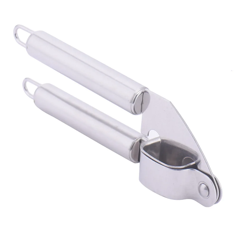 Stainless Steel Kitchen Squeeze Tool Alloy Crusher Garlic Presses Fruit