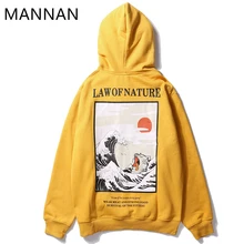 MANNAN Мужская Толстовка толстовки уличная краска law of fnature, Off White хип-хоп Повседневная хлопковая off white