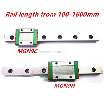 

NEW 9mm Linear Guide MGN9 200mm set: 18 pcs of MGN9 200mm rail and 36 pcs MGN9H block 3d printer CNC parts
