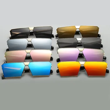 

Women Big Frame Sun Glasses Oculos De Sol UV400 Fashion Square Sunglasses Gradient Shades Oversized Sunglasses Square