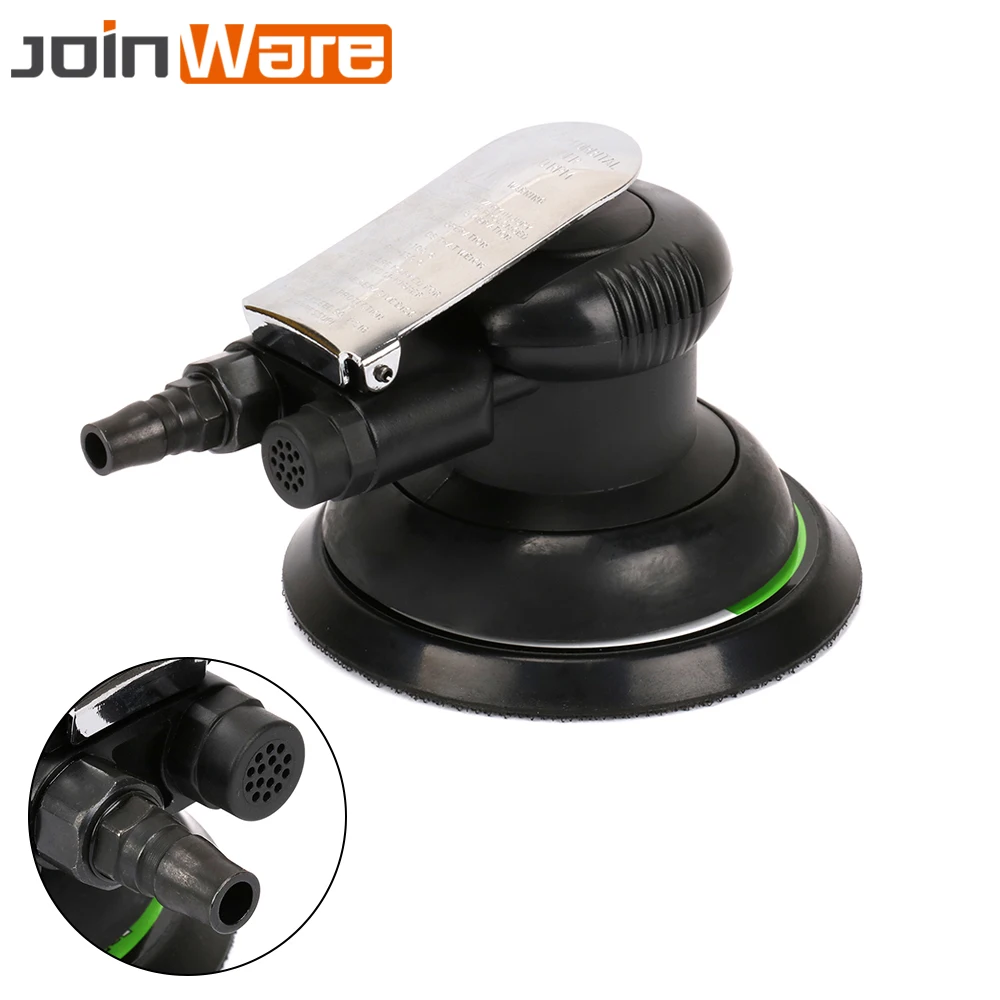 5" Pneumatic Round Air Random Orbital Palm Sander Polishing Polisher