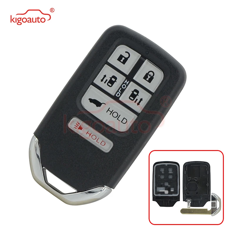 Kigoauto KR5V1X 72147-TK8-A61 72147TK8A61 smart key case 6 button for Honda Odyssey Driver 2014 2015 2016 2017 | Автомобили и