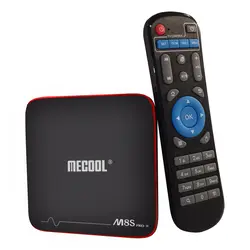 MECOOL M8S PRO W Android 7,1 ресивер для Smart TV S905W 2 GB/16 GB 4 ядра Беспроводной Lan HD OTA обновления несколько языков