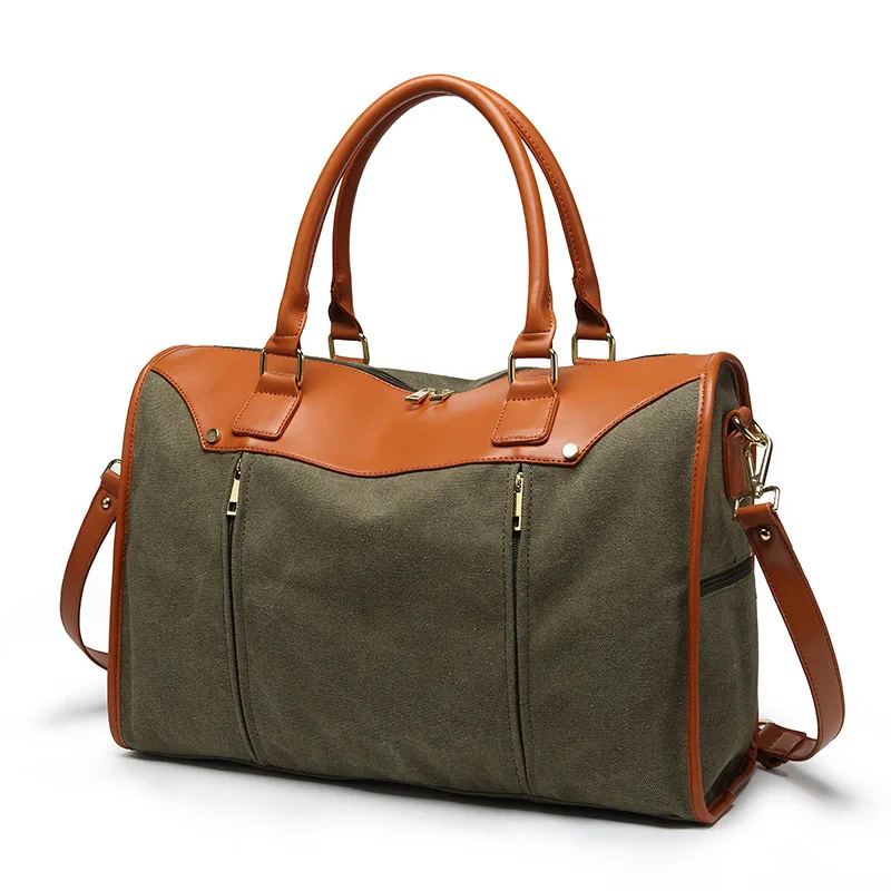 

Vintage Canvas Bag Travel Bag Women Leather Shoulder Handbags Women Messenger Bag Women Canvas Bolso Mujer Malas De Senhora Sac