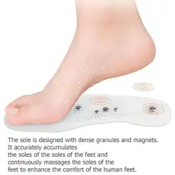 Для мужчин/Для женщин Clear массажер для ног магнитотерапия колодки стельки Удобная обувь коврик массаж ног Уход оздоровительный пластырь