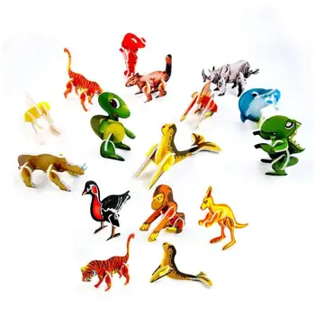 

3D Paper Puzzles Model DIY Cut Jigsaw Puzzle Batman Ironman Puzzle For Adults Kids Collection Educational Toys