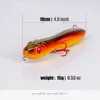 10cm 15g top water pencil wobblers  Fishing Lure for fishing  Lizard Imitate Popper 7color  Fake Leurre walk the dog hard lure ► Photo 2/6