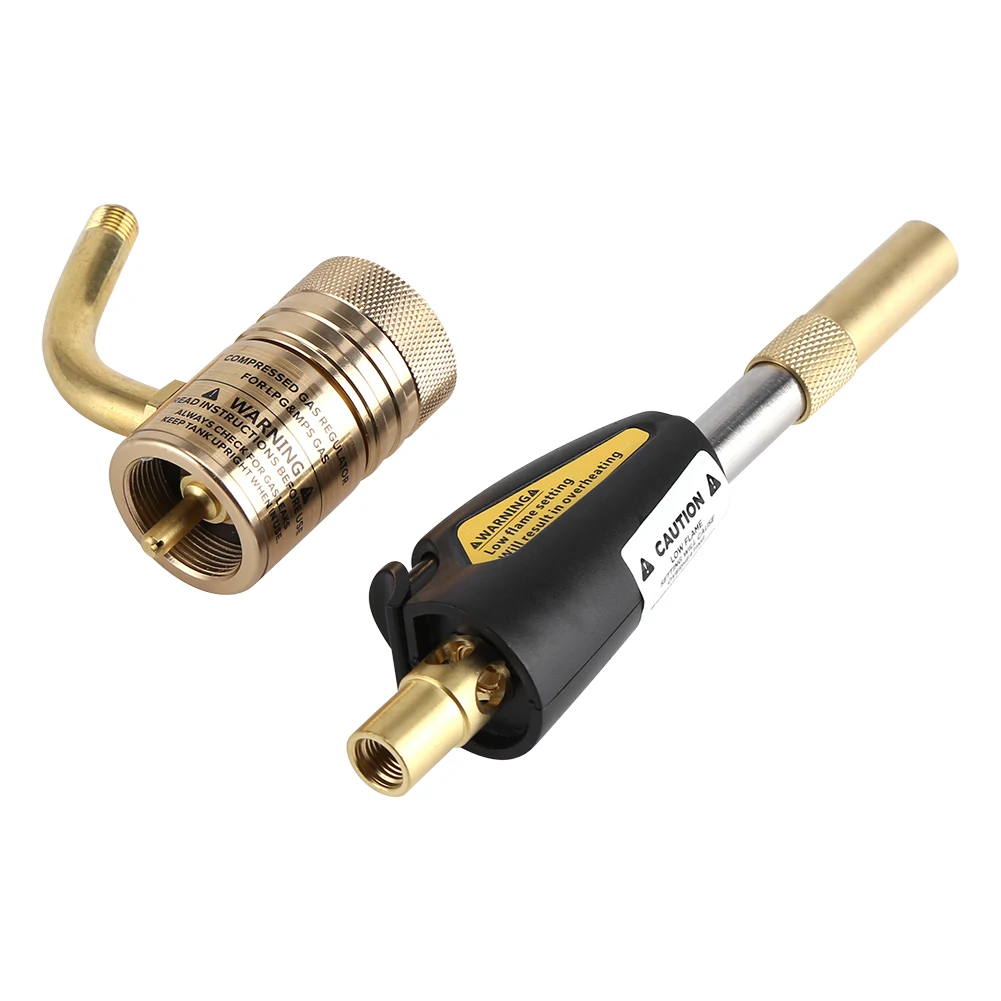 

High Temperature Gas Self Ignition Turbo Torch Brazing Soldering Propane Welding Plumbing Gun Tool