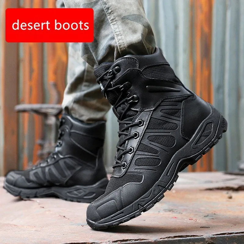 Зимняя шерстяная теплая Военная обувь для мужчин и женщин, для альпинизма, кемпинга, походов, охоты, ультра-светильник, дышащие тренировочные тактические ботинки