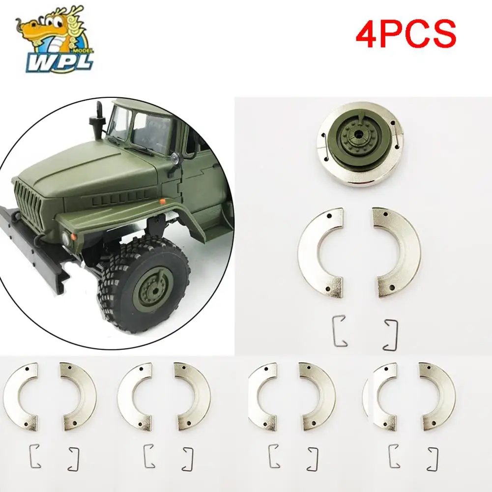 

RCtown 4Pcs Wheels Shock Absorbers Upgrade Spare Parts for All WPL Kit B-36 B-16 C-24