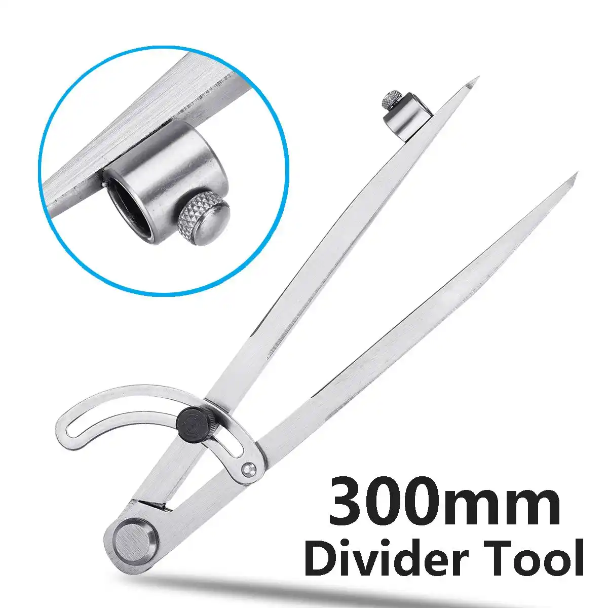 Set of 4 Wing Divider Woodworking Compass Draw Scriber Pencil 6,8,10,12 Inch